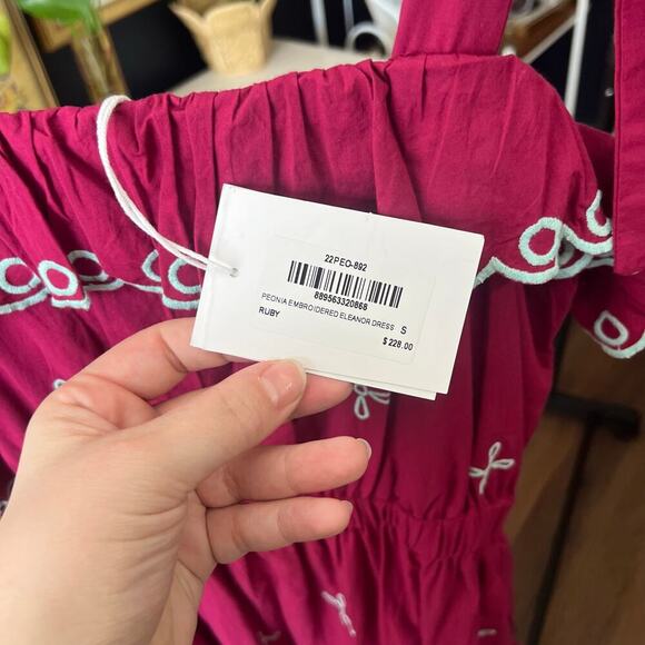 NWT Roller Rabbit Peonia Embroidered Eleanor Dress - Picture 13 of 13